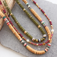 Inspirational Sets Get inspired with these disc bead necklaces in wintery atmospheres!