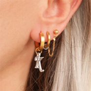 Inspirational Sets Stylish gold with silver jewellery of stainless steel