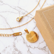 Inspirational Sets Gift set 7: Stainless steel belcher chain with Mix & Match charm