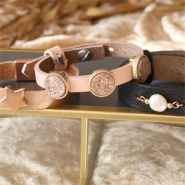 Inspirational Sets Inspiration with DQ European leather charms and Cuoio