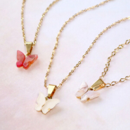 Inspirational Sets Jewellery inspiration with stainless steel resin butterfly charms 