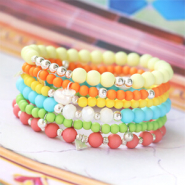 Inspirational Sets Summery bracelet inspiration with acrylic beads 