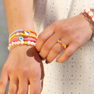 Inspirational Sets Inspiration for colourful summer jewellery with silver elements 