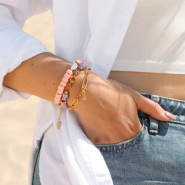 Inspirational Sets How to make: trendy jewellery with acrylic beads rondelle