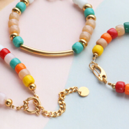 Inspirational Sets Trendy! Design must-have jewellery with glass beads rondelle 