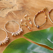 Inspirational Sets Unique jewellery inspiration with natural stone beads rondelle