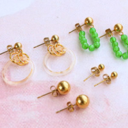 Inspirational Sets Design trendy earrings with stainless steel ear studs