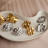 NEW Must-have! Trendy stainless steel earrings