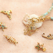 Inspirational Sets Create oceanic jewellery with brass TQ metal charms
