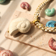 NEW Shop now! New DQ Greek ceramic shell beads