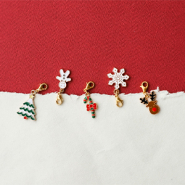 NEW Just in! New dazzling metal Christmas charms