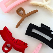 NEW Must-have new velvet hair clamps