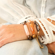 Inspirational Sets Create unique jewellery with natural stone connectors