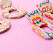 NEW Shop now! Funky polymer pendants