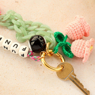 NEW Crocheted keychains and resin pendants