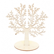 Jewellery display wooden tree Natural (natural wood colour) 