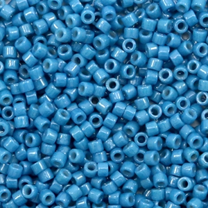 Miyuki beads delica's 11/0 Duracoat Opaque Dyed Juniper Berry Blue
