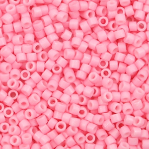 Miyuki beads delica's 11/0 Duracoat Opaque Dyed Light Carnation Pink