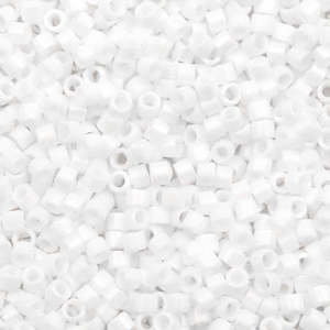 Miyuki beads delica's 11/0 Opaque white