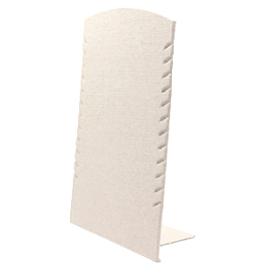 Jewellery display linen medium Linen-Grey