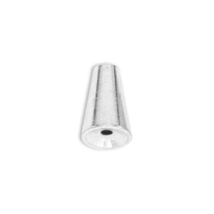 Beadalon Memory wire end caps cone 6.5mm Silver