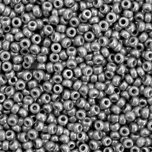 Miyuki seed beads 11/0 Opaque Luster Smoke Grey 11-2479