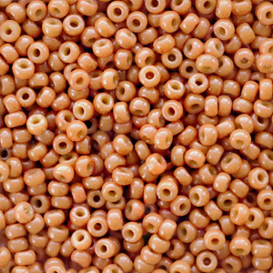 Miyuki seed beads 11/0 Duracoat Opaque Cedar Brown 11-4457