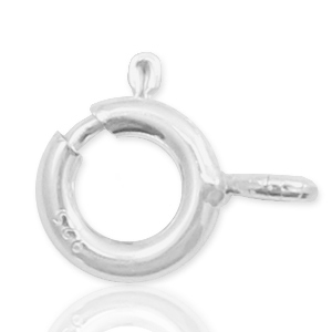 925 Silver findings clasps 8X6mm Silver