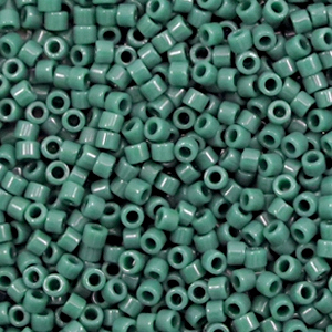 Miyuki beads delica's 11/0 Duracoat Opaque Dyed Forest Green DB-2358