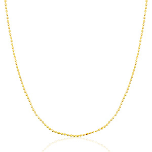 Stainless steel necklaces ball chain Mix&Match Gold