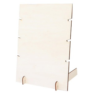 Jewellery display wood for necklaces Natural (natural wood colour)