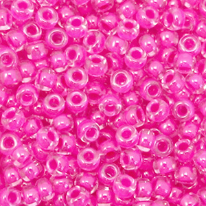 Miyuki seed beads 8/0 Luminous Pink Lila 8-4302