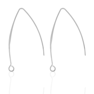 Stainless steel earrings Silver