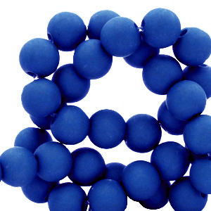 6 mm acrylic beads Royal Blue
