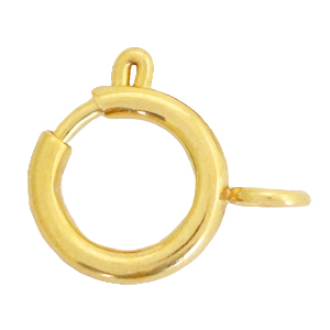 Stainless steel findings clasp 14x17mm Gold