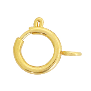 Stainless steel findings clasp 12x14mm Gold