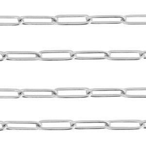 Stainless steel findings belcher chain Silver