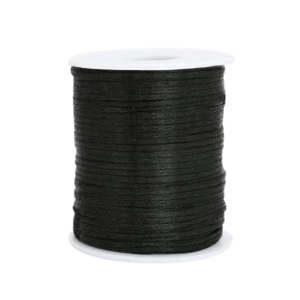 Satin wire 1.5mm Black