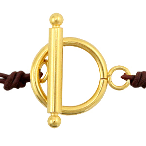 Stainless Steel findings toggle clasp 14mm Gold
