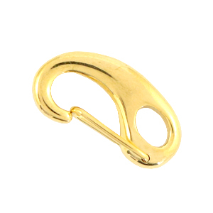 Stainless Steel findings lobster clasp 16mm Gold
