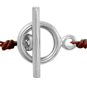 Stainless steel findings toggle clasp Silver