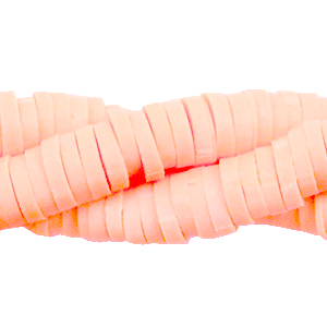 Katsuki beads 6mm Peachy Orange