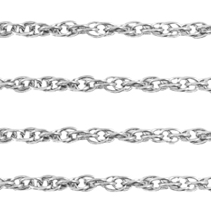 Stainless steel findings belcher chain Silver