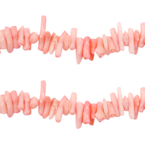 Ocean bamboo beads Pink
