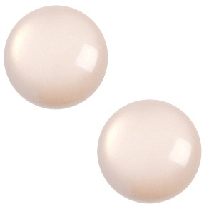7 mm classic Polaris Elements cabochon shiny Light Cream Peach