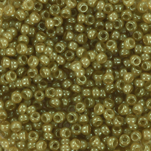 Miyuki seed beads 11/0 Ceylon Translucent Celery Green 11-2374