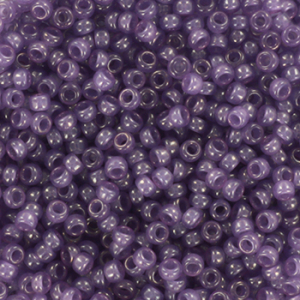 Miyuki seed beads 11/0 Ceylon Translucent Lavender 11-2377