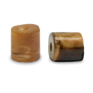 Natural stone beads Tigereye disc 4x4mm Golden Brown