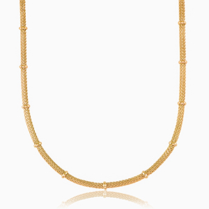 Stainless steel necklaces Gold