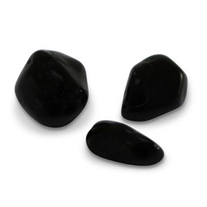 Natural stone beads Obsidian Black